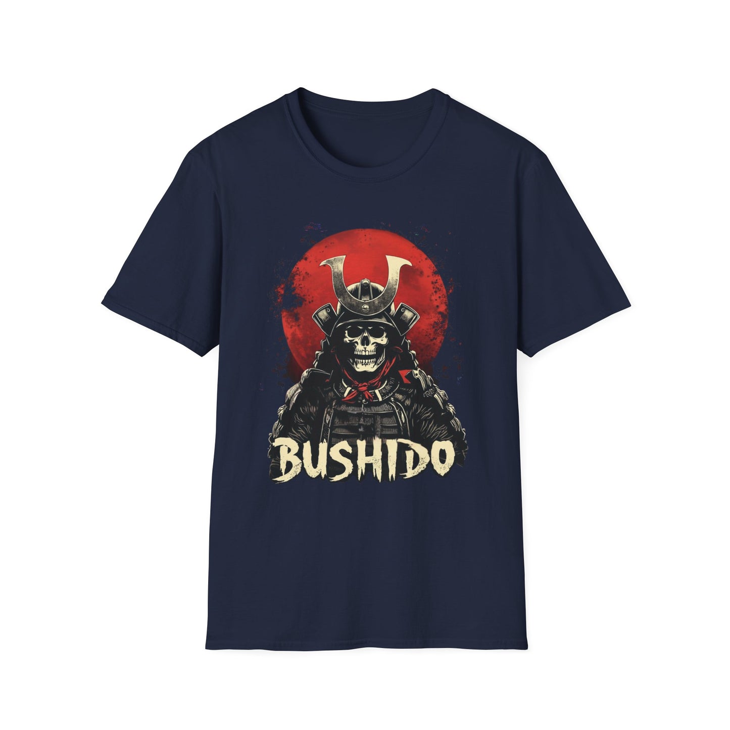 Bushido graphic t-shirt mockup