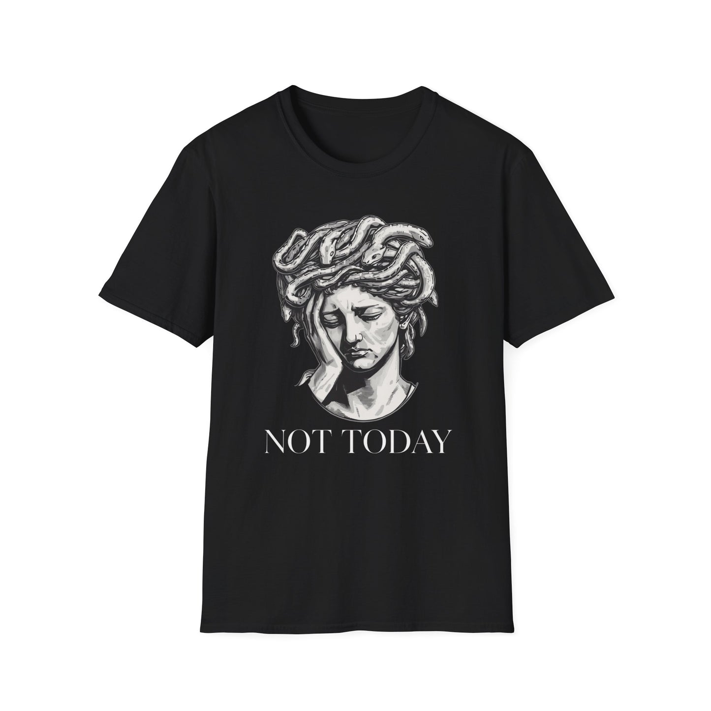 Not Today graphic t-shirt mockup