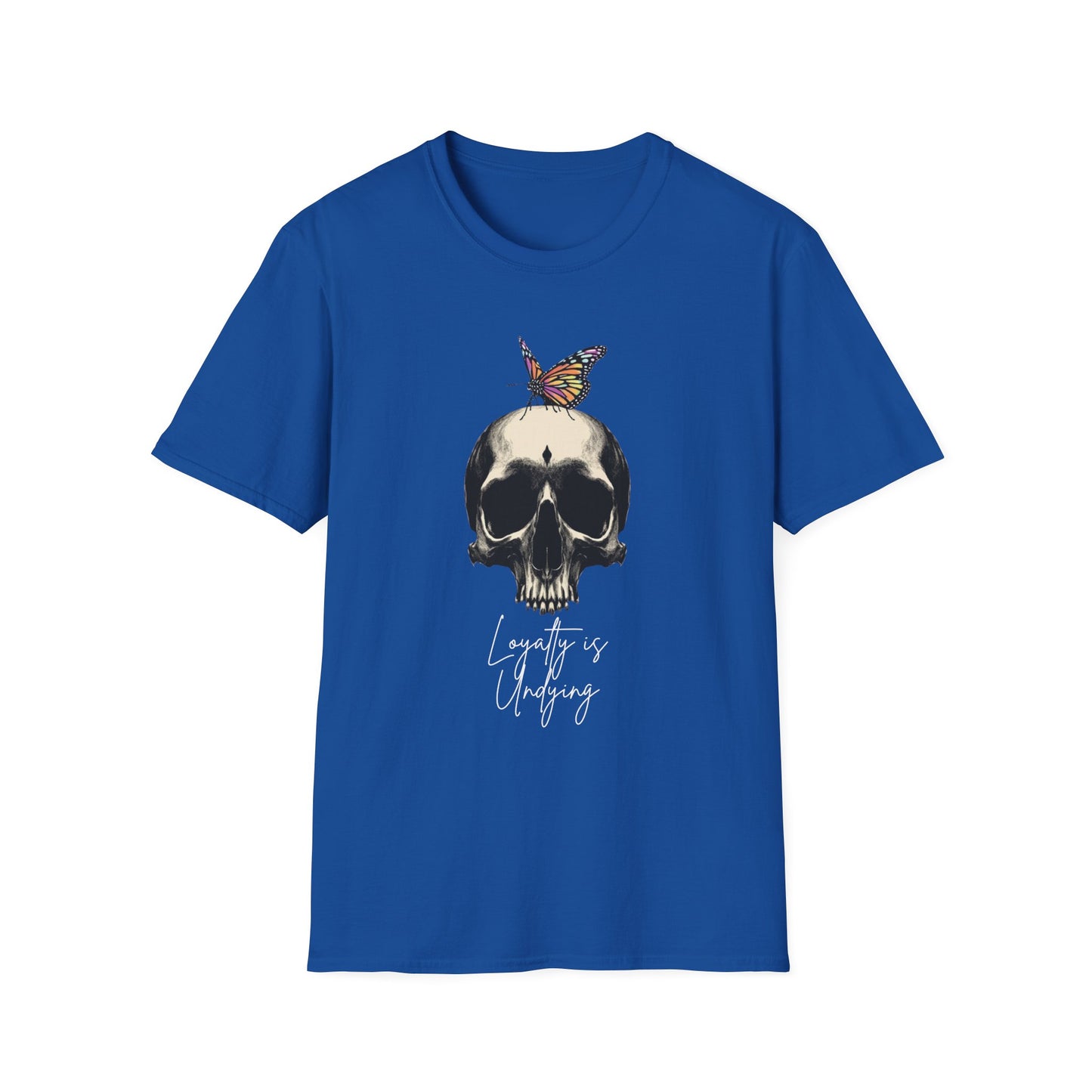 Loyalty Is Undying graphic t-shirt mockup