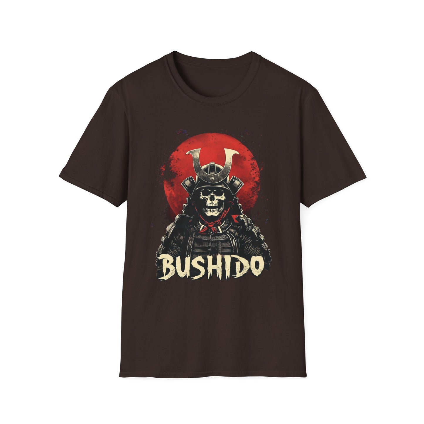 Bushido graphic t-shirt mockup