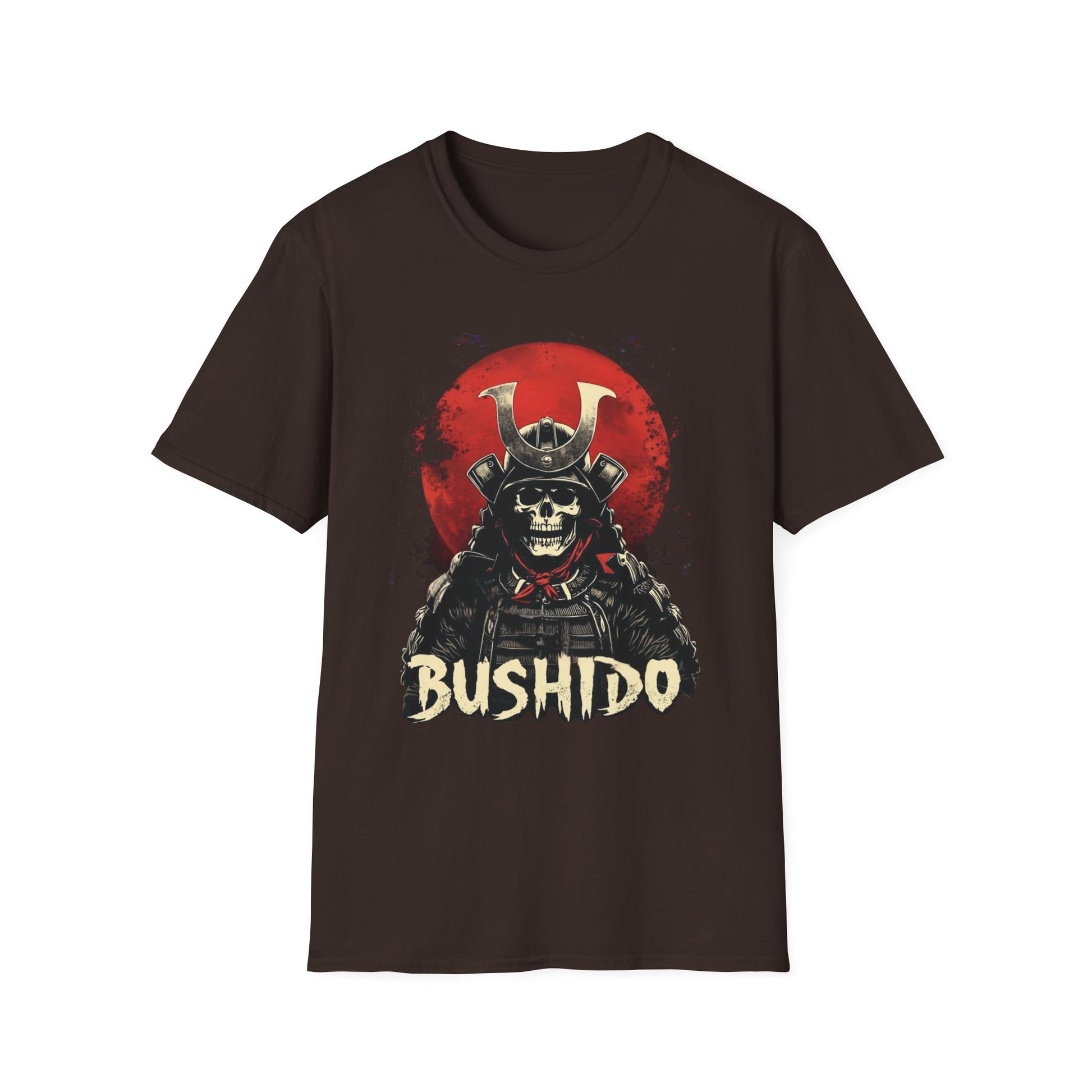 Bushido graphic t-shirt mockup