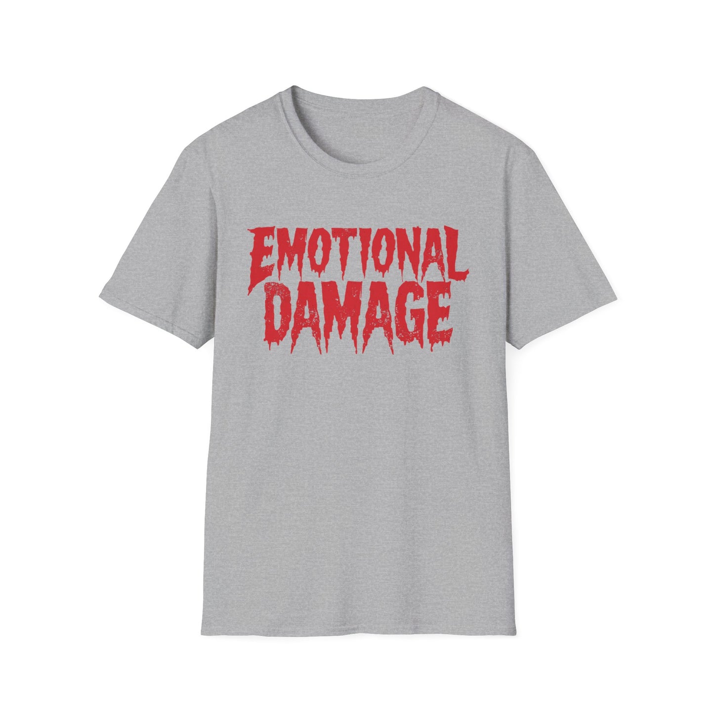 Emotional Damage graphic t-shirt mockup