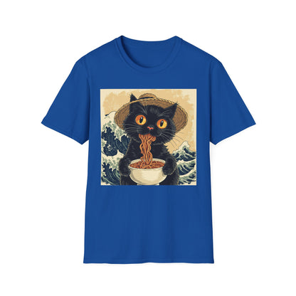 Ramen Cat Again - Bowl Edition graphic t-shirt mockup