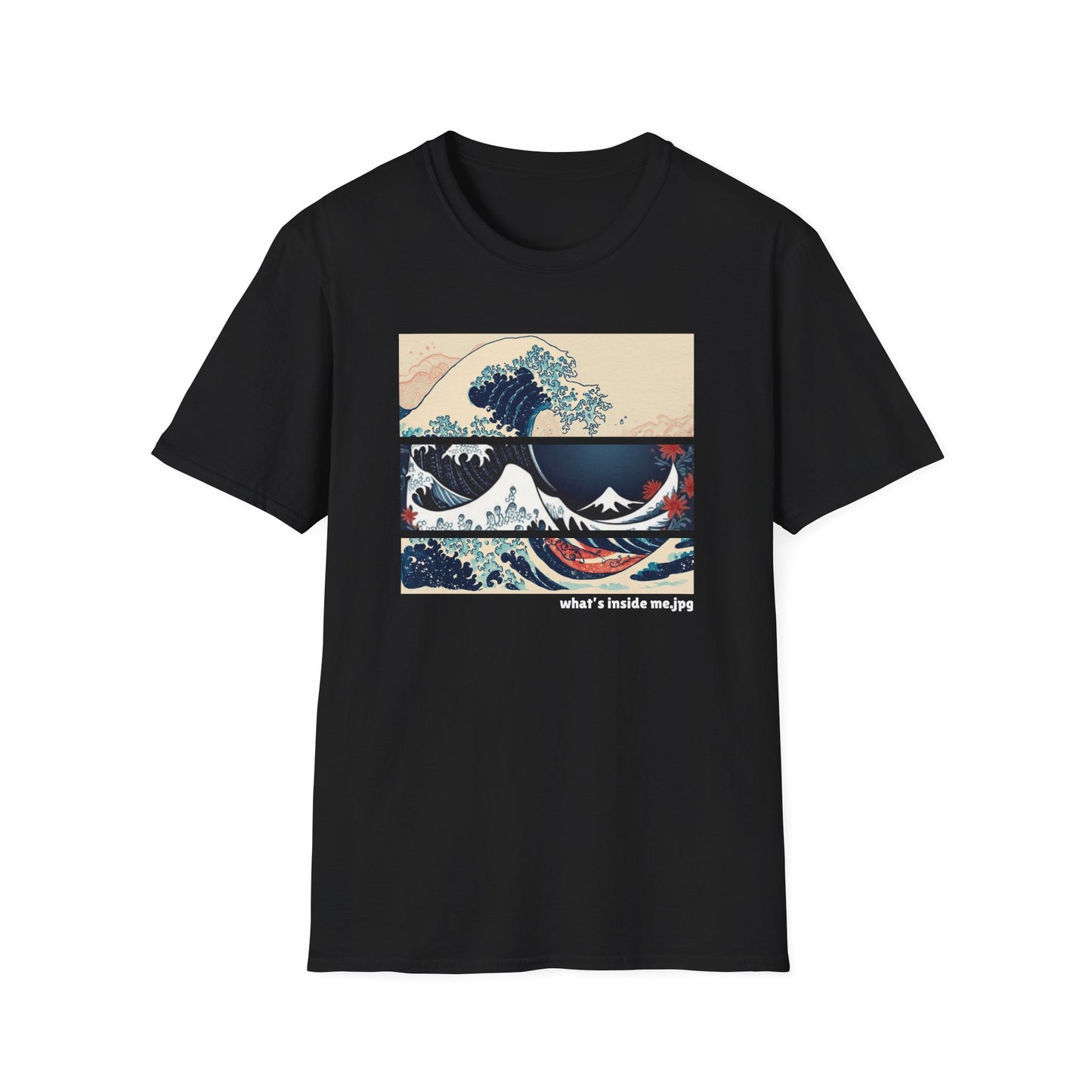 What's Inside Me.jpg - Split Panel graphic t-shirt mockup