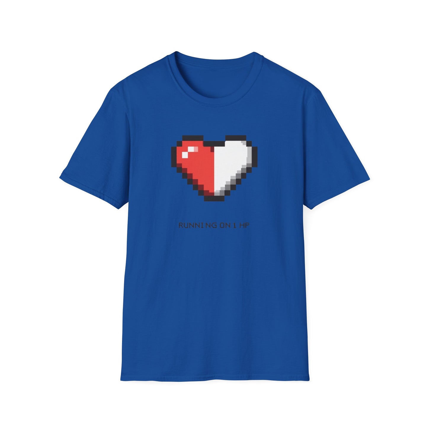 Running on 1 HP graphic t-shirt mockup