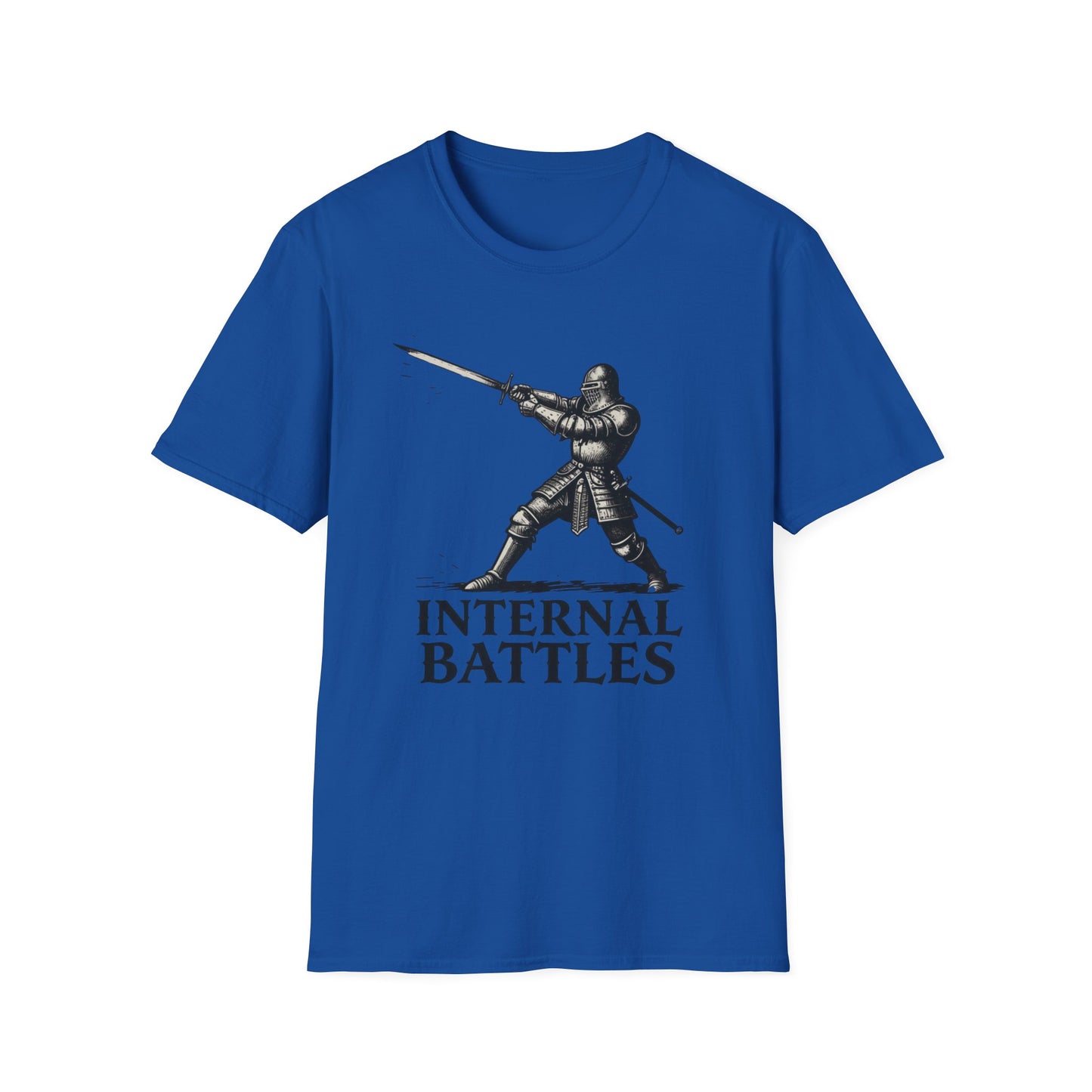 Internal Battles graphic t-shirt mockup