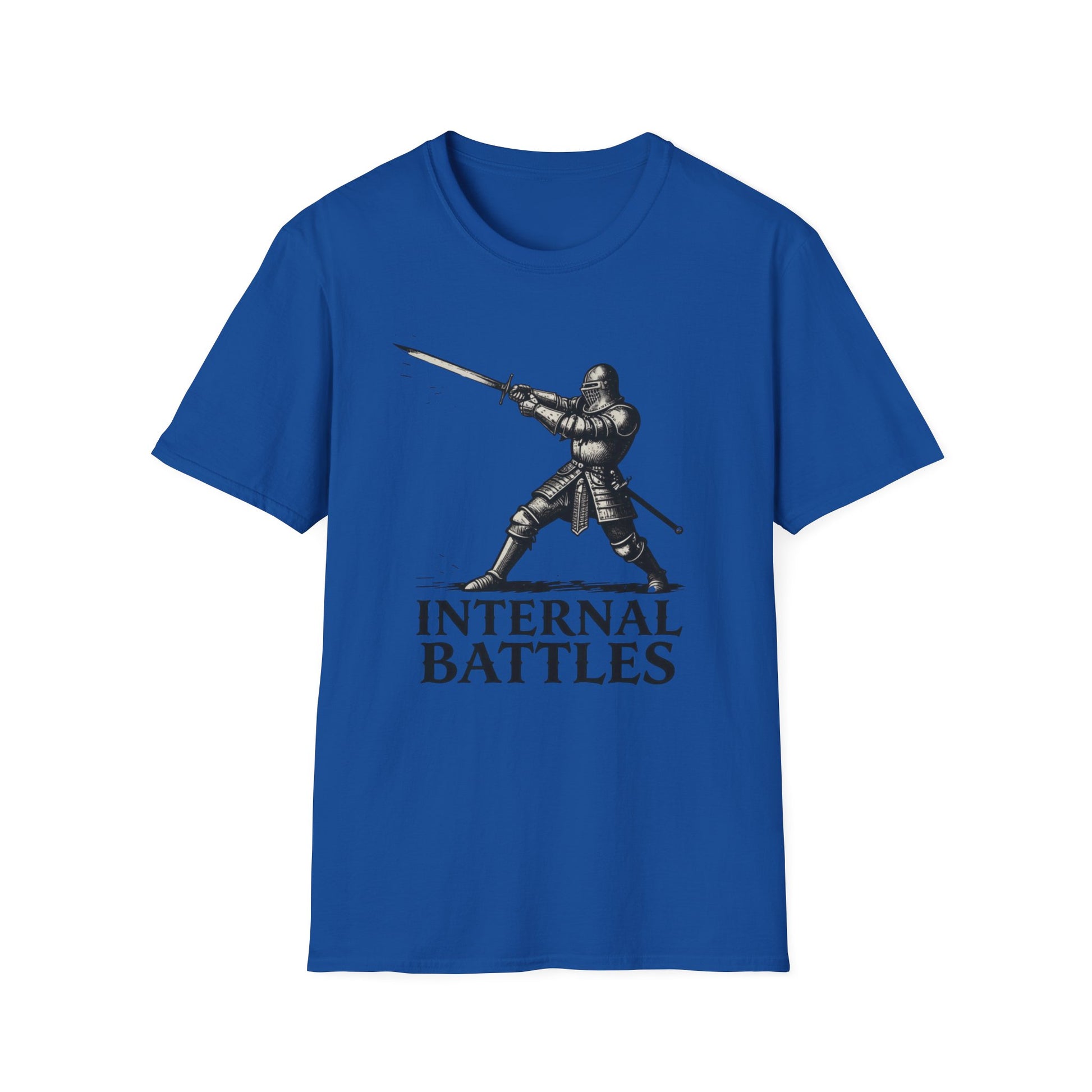 Internal Battles graphic t-shirt mockup