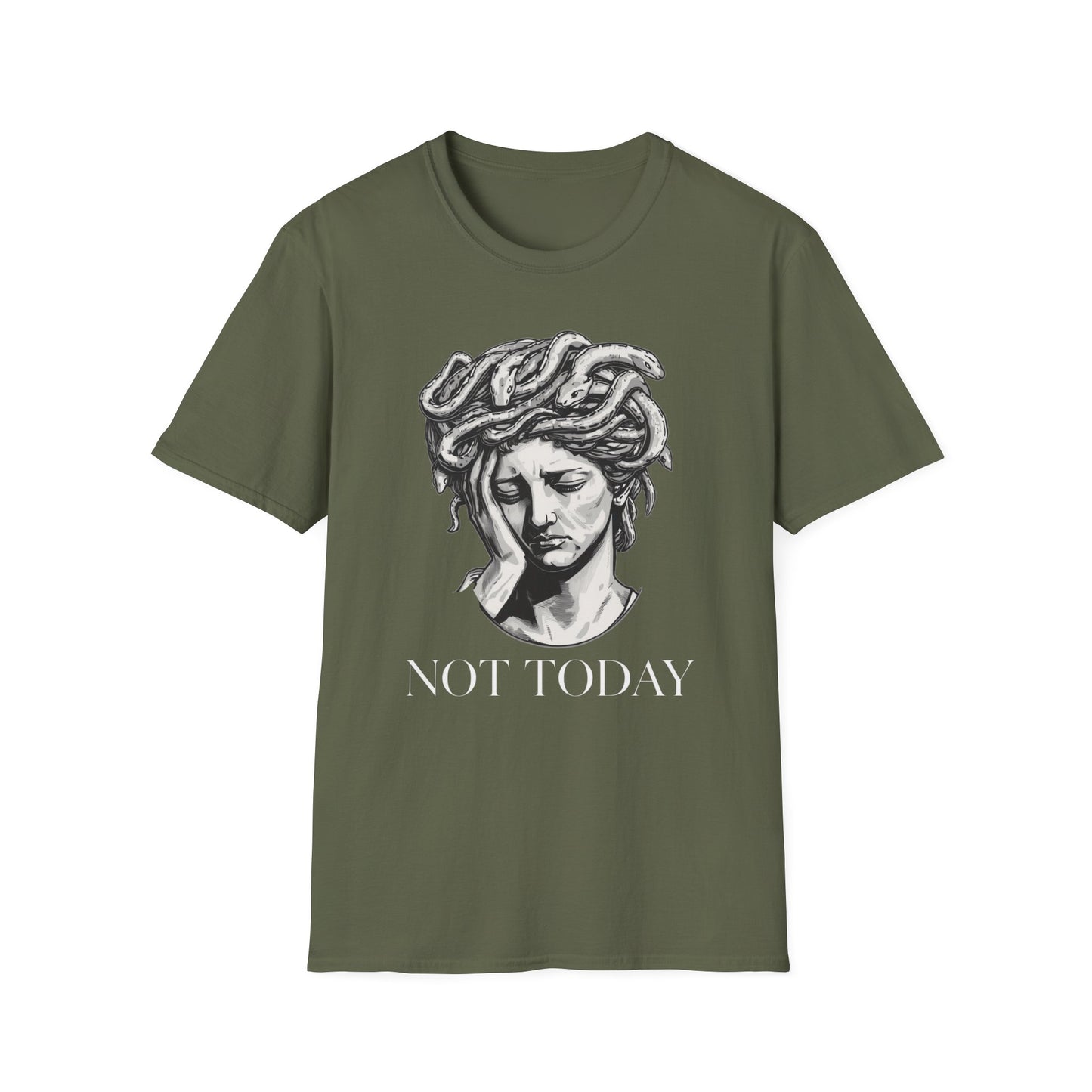 Not Today graphic t-shirt mockup