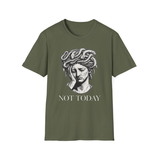Not Today graphic t-shirt mockup