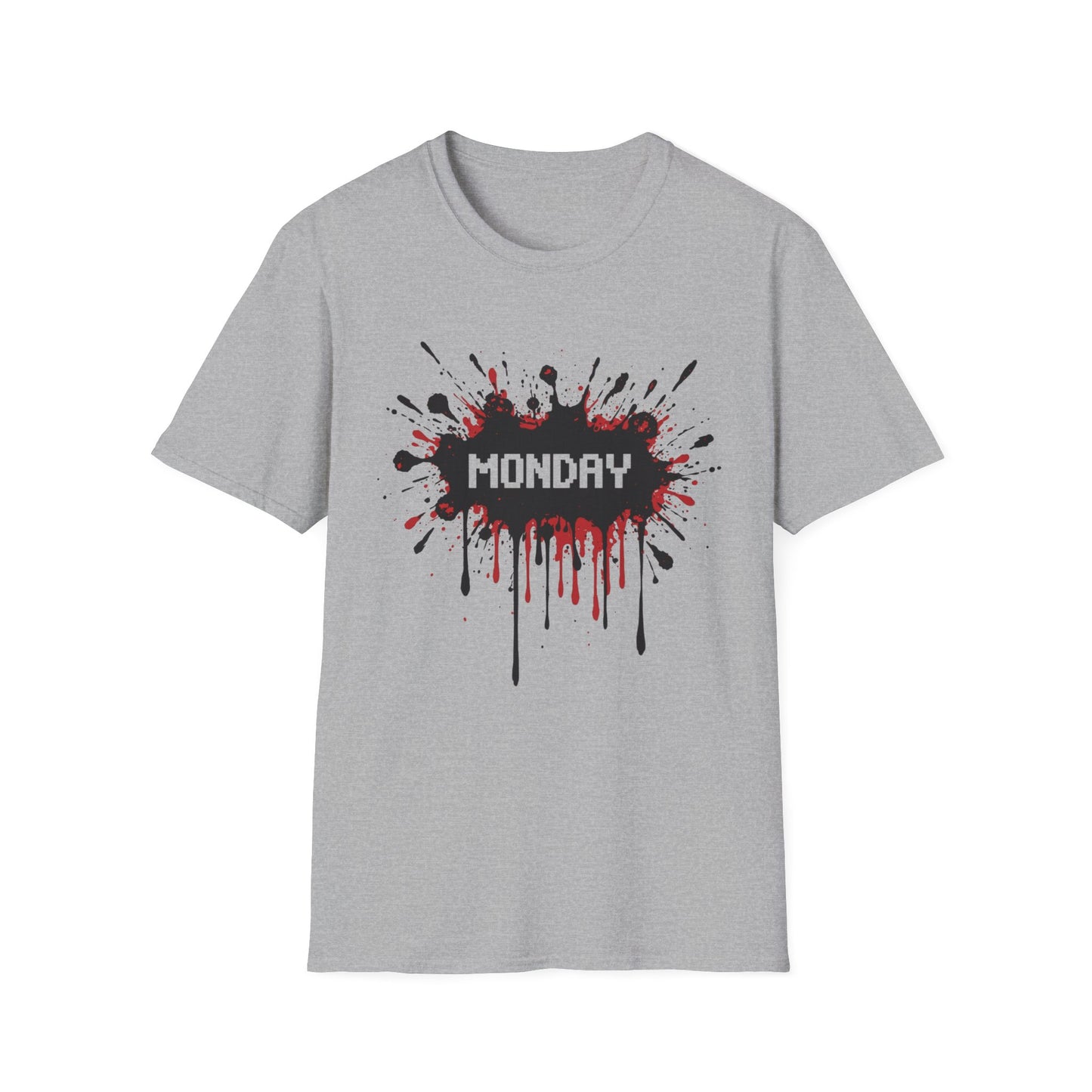 It's Monday graphic t-shirt mockup