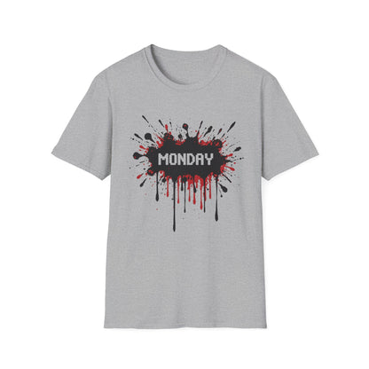 It's Monday graphic t-shirt mockup