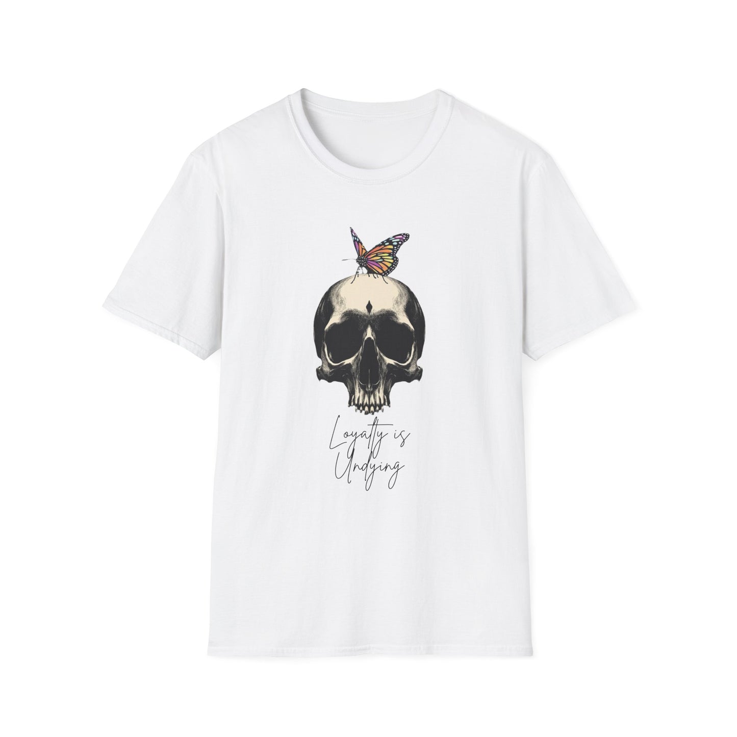 Loyalty Is Undying graphic t-shirt mockup