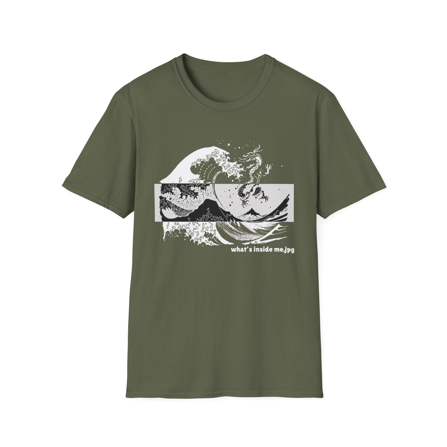 What's Inside Me.jpg - Original Edition graphic t-shirt mockup