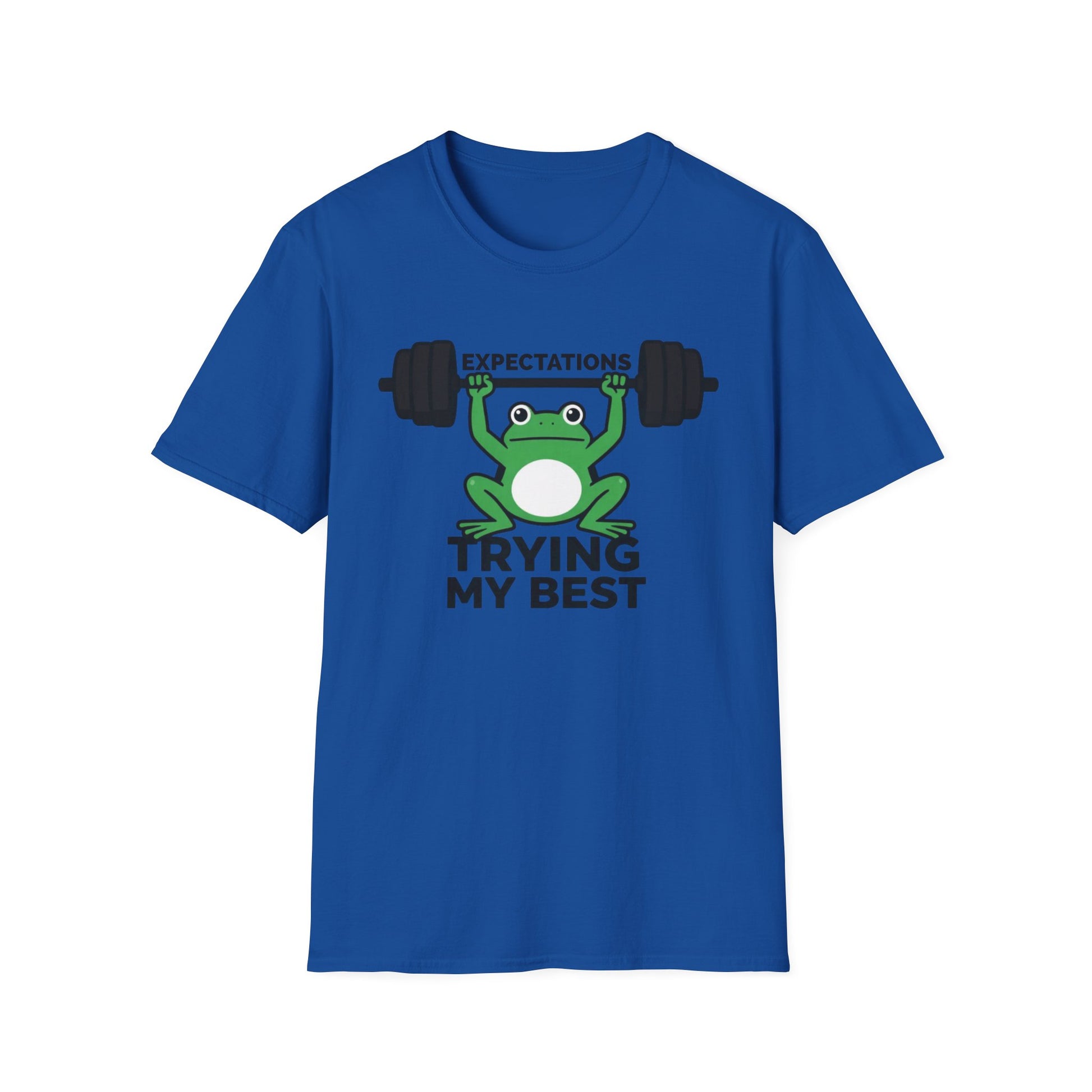 Expectation: Trying My Best graphic t-shirt mockup