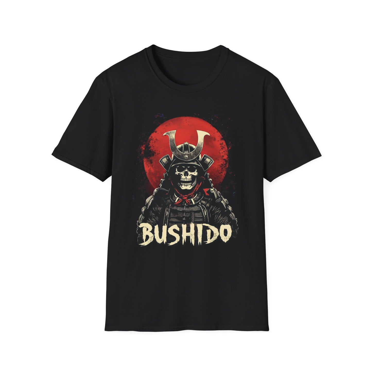 Bushido graphic t-shirt mockup