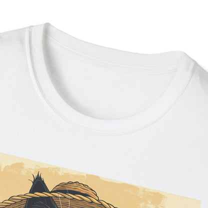 Ramen Cat Again - Bowl Edition graphic t-shirt mockup