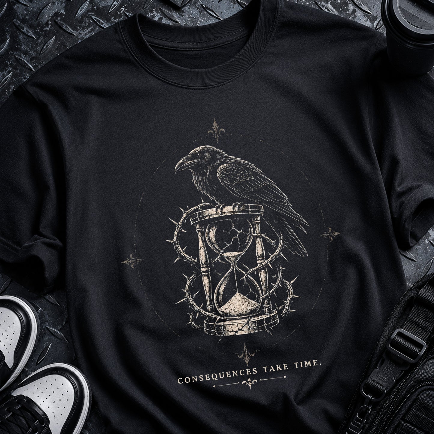 Raven Hourglass Tee